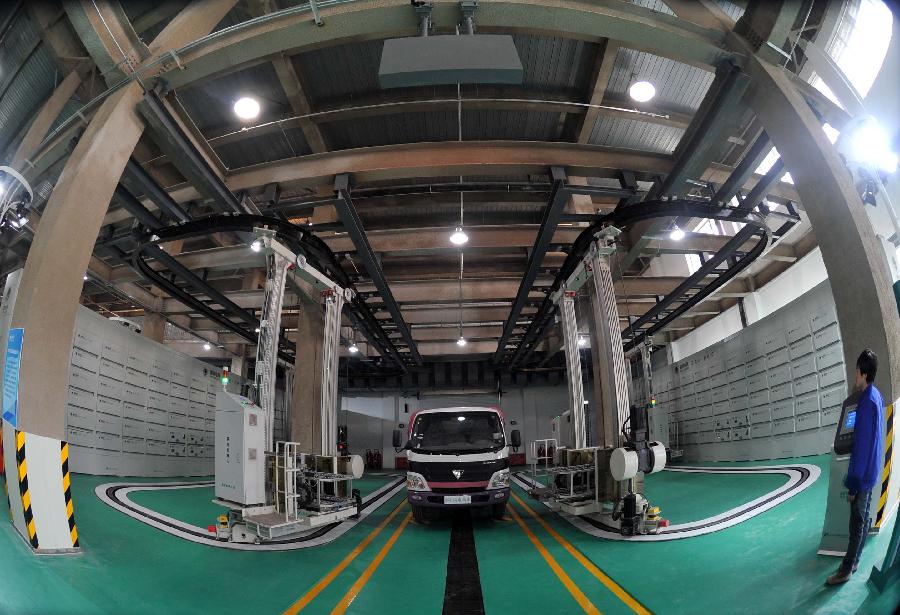 (新華直擊)(1)探秘國內(nèi)最大電動汽車充換電站