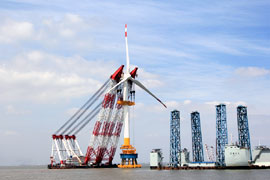 大型風(fēng)電機(jī)組實現(xiàn)自主設(shè)計制造