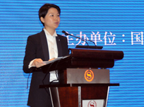 萬幫新能源集團(tuán)董事長(zhǎng)邵丹薇發(fā)言